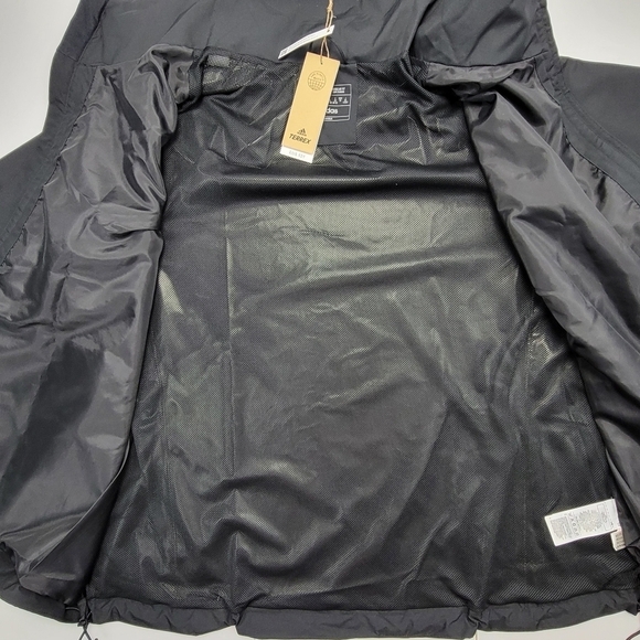 adidas MT RR Jacket PLU Black Women's Size 2X HN5490 Hiking Senderismo New - Picture 8 of 13